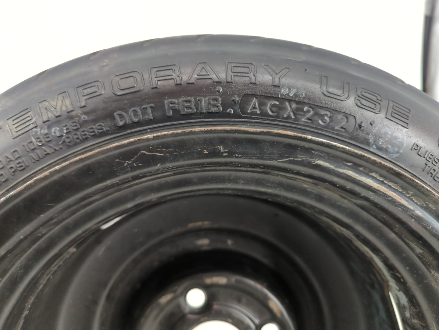 1996-2000 Honda Civic Spare Donut Tire Wheel Rim Oem - Oemusedautoparts1.com