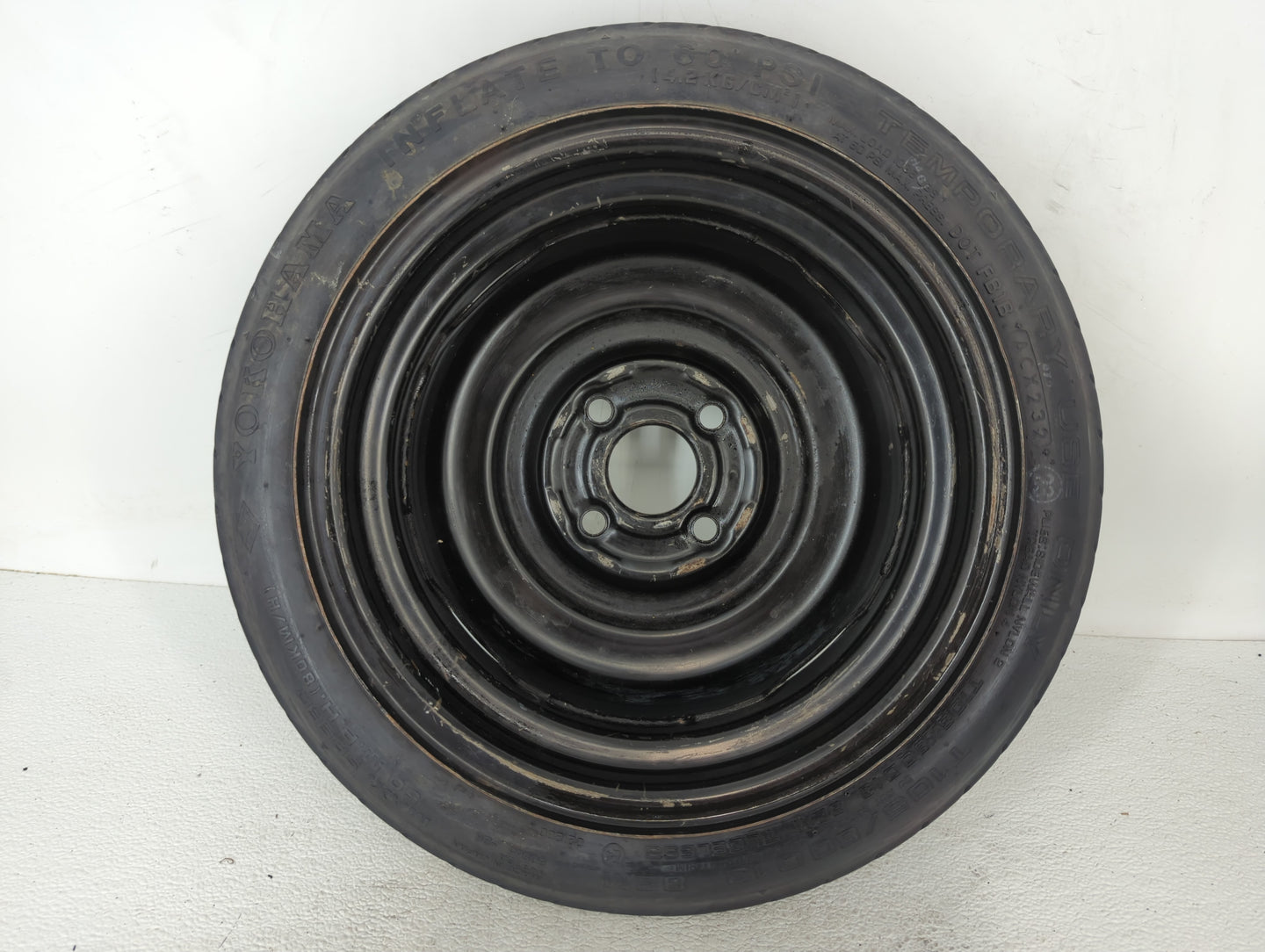 1996-2000 Honda Civic Spare Donut Tire Wheel Rim Oem - Oemusedautoparts1.com