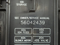 1997-1998 Jeep Grand Cherokee Chassis Control Module Ccm Bcm Body Control - Oemusedautoparts1.com
