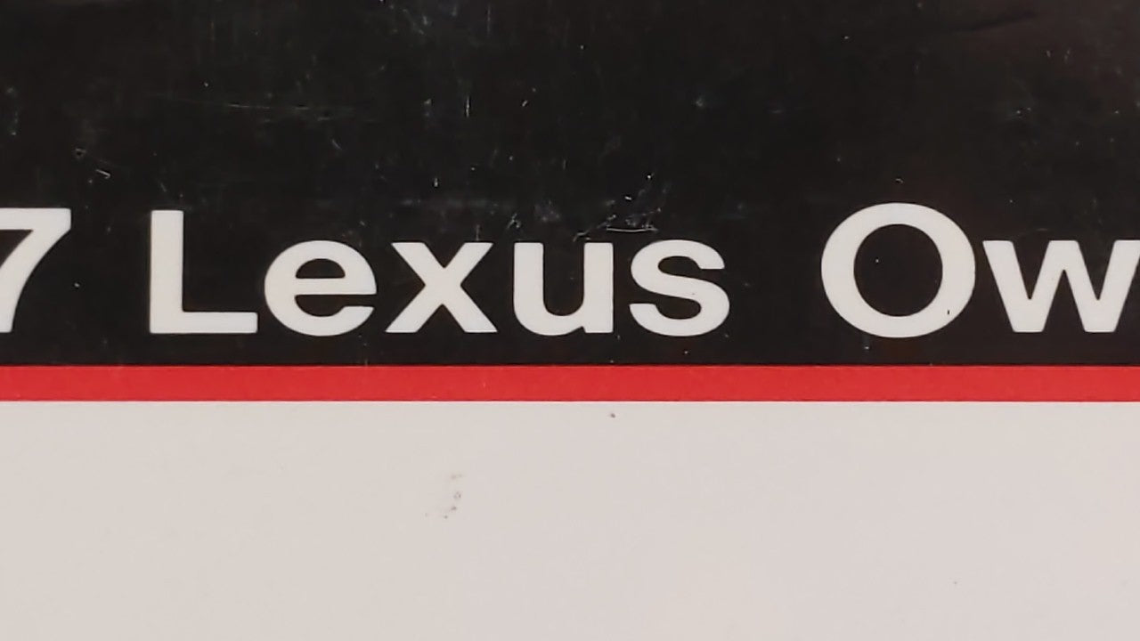 1997 Lexus Es300 Owners Manual Book Guide OEM Used Auto Parts - Oemusedautoparts1.com