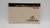 1997 Lexus Es300 Owners Manual Book Guide OEM Used Auto Parts - Oemusedautoparts1.com