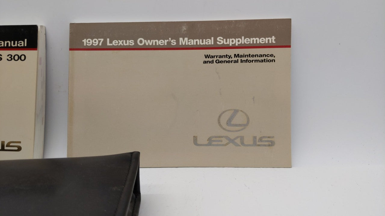 1997 Lexus Es300 Owners Manual Book Guide OEM Used Auto Parts - Oemusedautoparts1.com