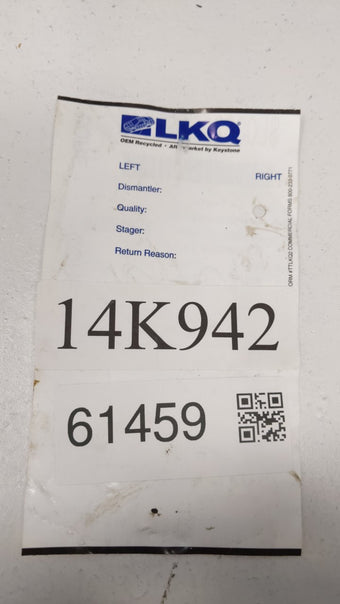 compare product 1997 Lexus Es300 Headrest Head Rest Front Passenger Seat Black