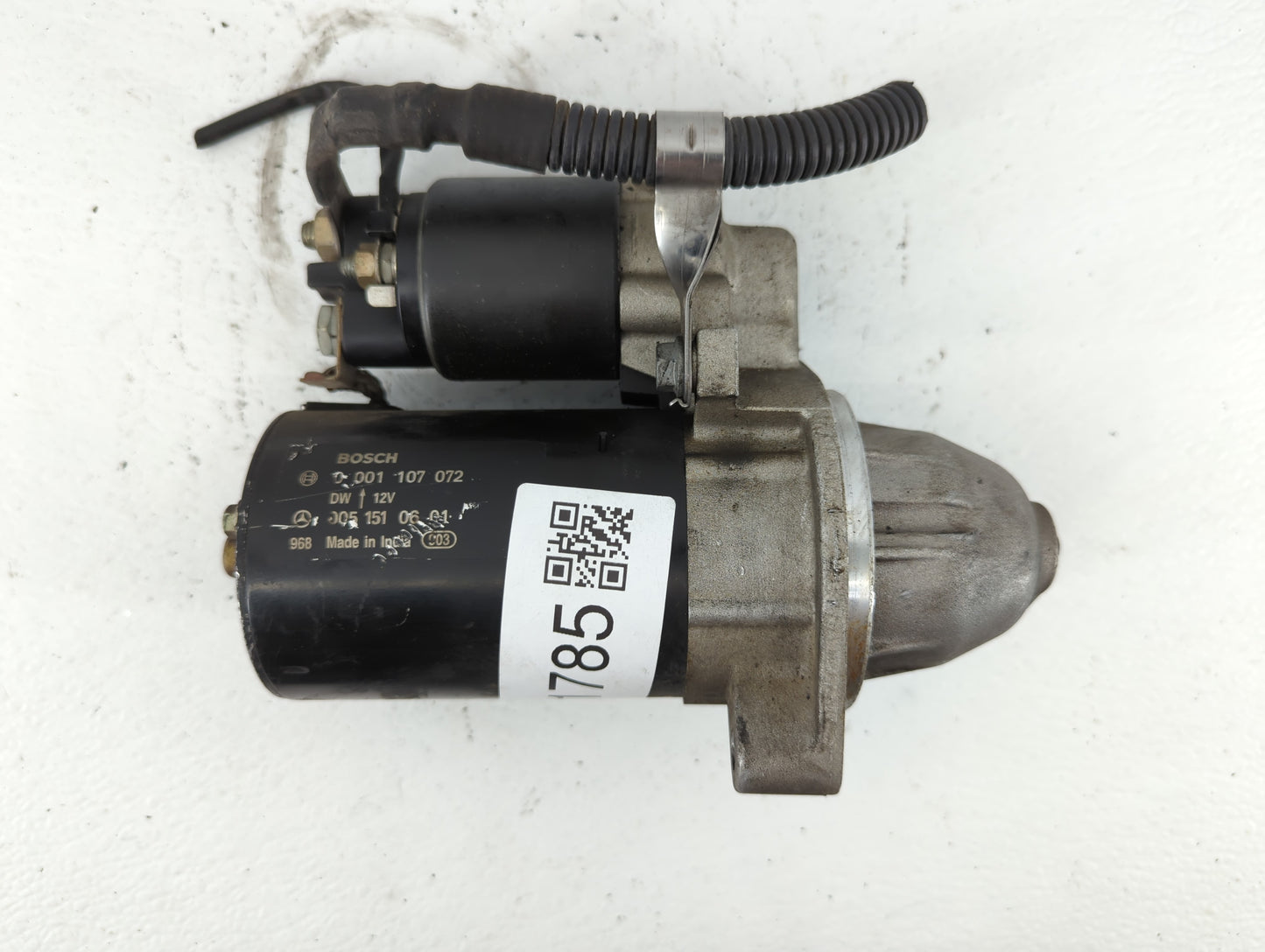 1997 Mercedes-Benz 230 Car Starter Motor Solenoid OEM P/N:005 151 06 01 Fits OEM Used Auto Parts - Oemusedautoparts1.com