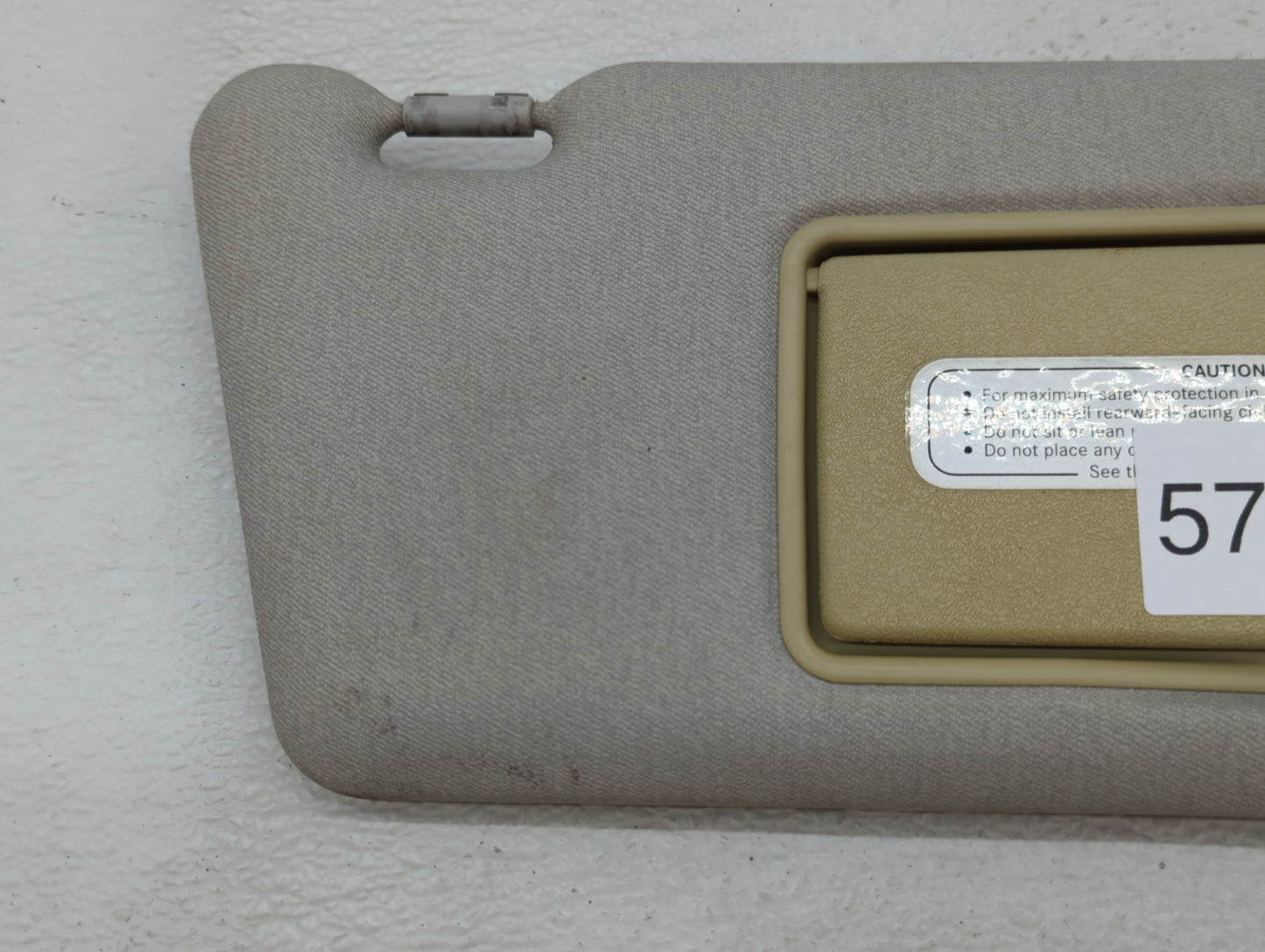 1997 Mercedes-Benz E420 Sun Visor Shade Replacement Passenger Right Mirror Fits OEM Used Auto Parts - Oemusedautoparts1.com