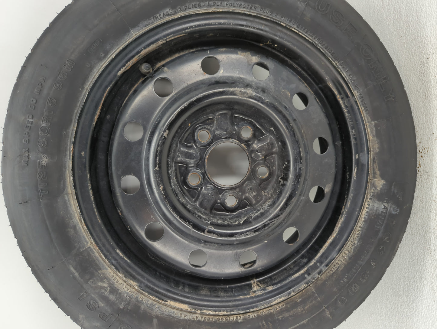 1989-1997 Mercury Cougar Spare Donut Tire Wheel Rim Oem - Oemusedautoparts1.com