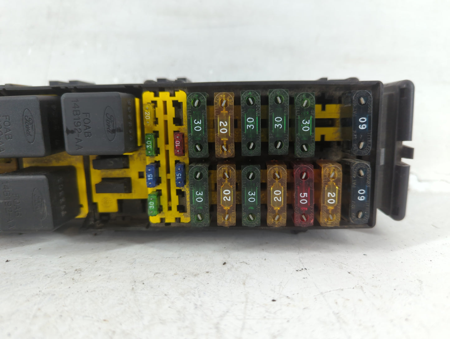 1997 Mercury Mountaineer Fusebox Fuse Box Panel Relay Module P/N:F67B-14A003-AA Fits OEM Used Auto Parts - Oemusedautoparts1