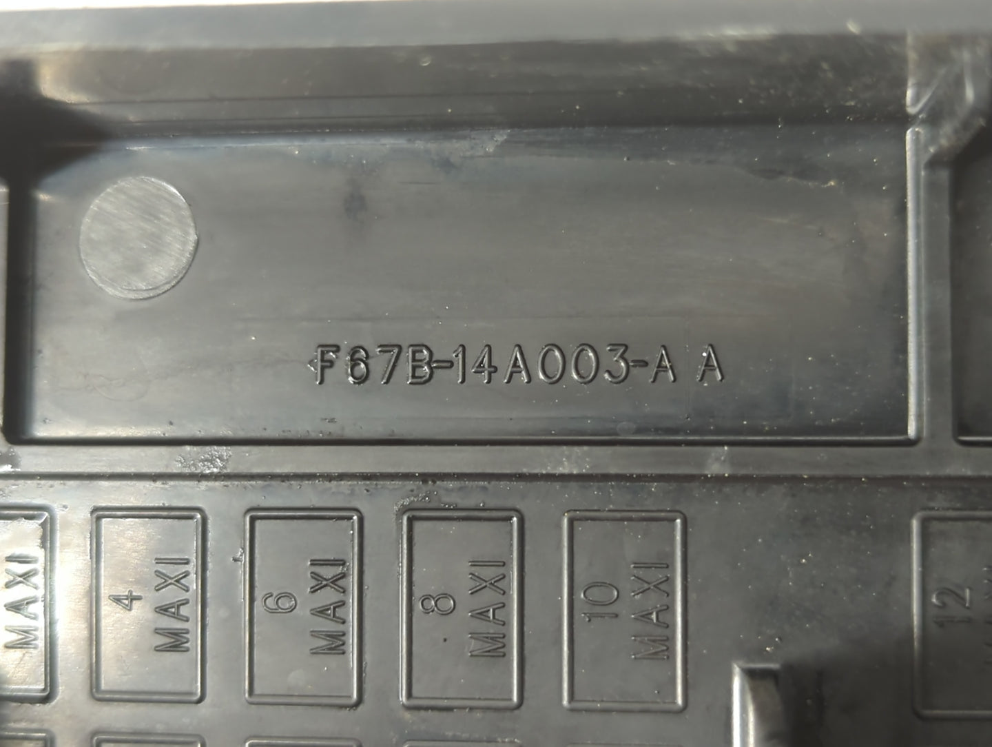 1997 Mercury Mountaineer Fusebox Fuse Box Panel Relay Module P/N:F67B-14A003-AA Fits OEM Used Auto Parts - Oemusedautoparts1