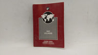 1997 Mercury Villager Owners Manual Book Guide OEM Used Auto Parts - Oemusedautoparts1.com