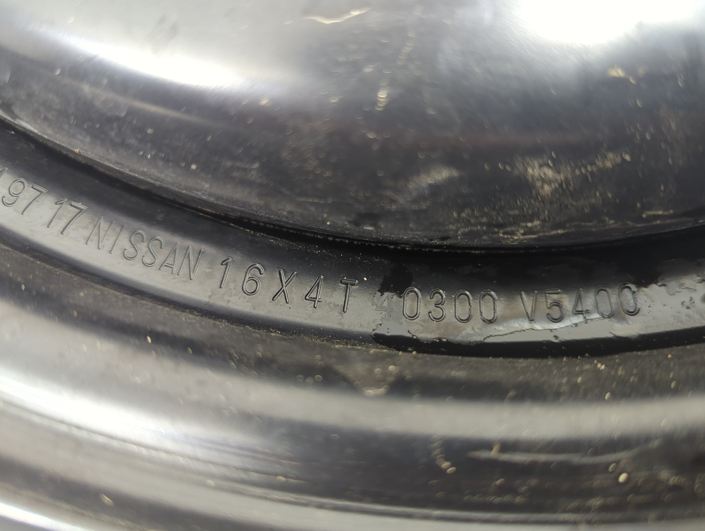1997-2001 Nissan Maxima Spare Donut Tire Wheel Rim Oem - Oemusedautoparts1.com