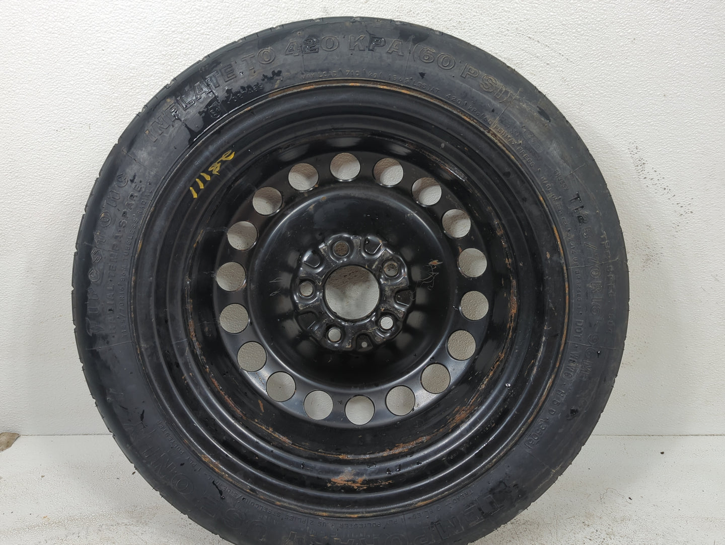 1997 Oldsmobile Cutlass Spare Donut Tire Wheel Rim Oem - Oemusedautoparts1.com
