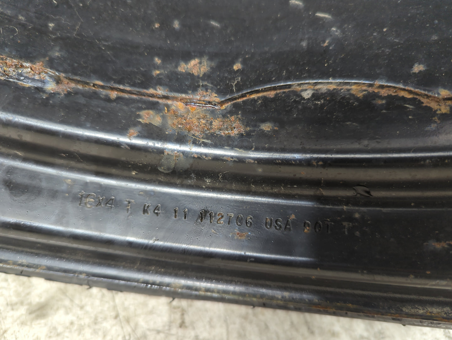 1997 Oldsmobile Cutlass Spare Donut Tire Wheel Rim Oem - Oemusedautoparts1.com