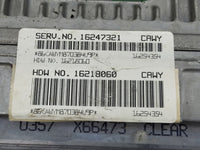 1997 Oldsmobile Cutlass PCM Engine Control Computer ECU ECM PCU OEM P/N:16218060 16254354, 16247321 Fits OEM Used Auto Parts