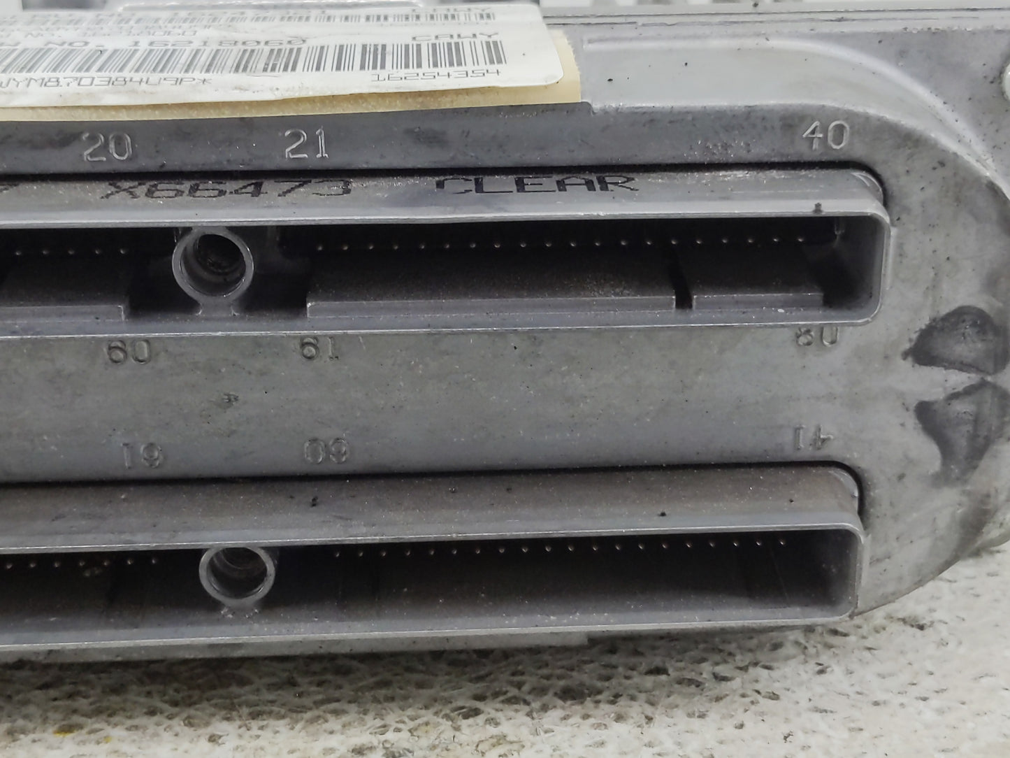 1997 Oldsmobile Cutlass PCM Engine Control Computer ECU ECM PCU OEM P/N:16218060 16254354, 16247321 Fits OEM Used Auto Parts