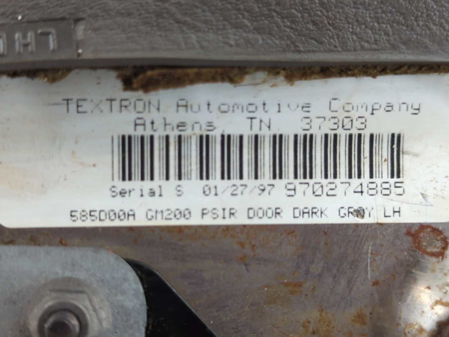 Pontiac Ventura Air Bag Driver Seat Left Oem - Oemusedautoparts1.com