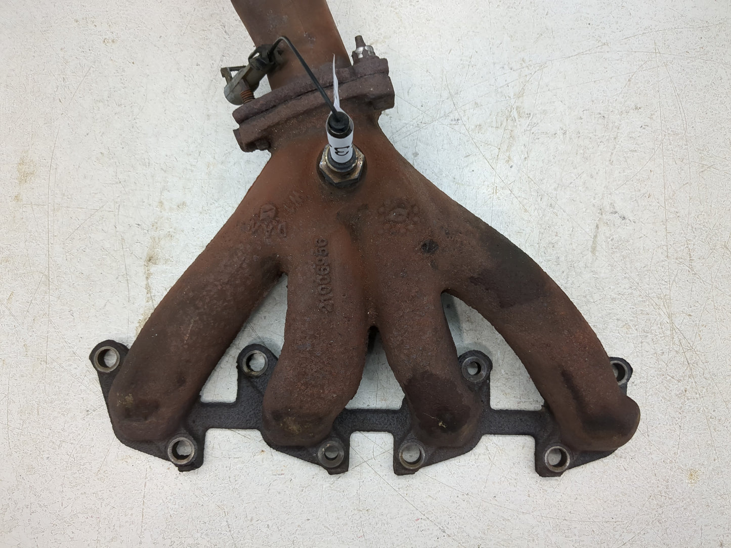 1995-1999 Toyota Avalon Turbocharger Exhaust Manifold With Turbo Charger - Oemusedautoparts1.com