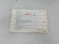 1997 Toyota Camry Owners Manual Book Guide P/N:01999-33455 OEM Used Auto Parts - Oemusedautoparts1.com