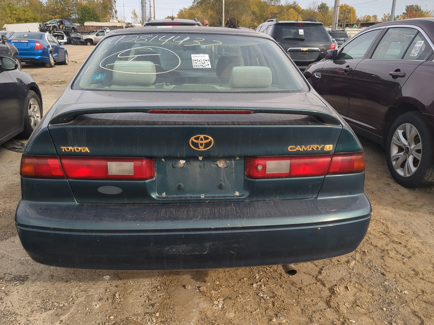 1997-1999 Toyota Camry Trunk/decklid/hatch/tailgate Oem - Oemusedautoparts1.com