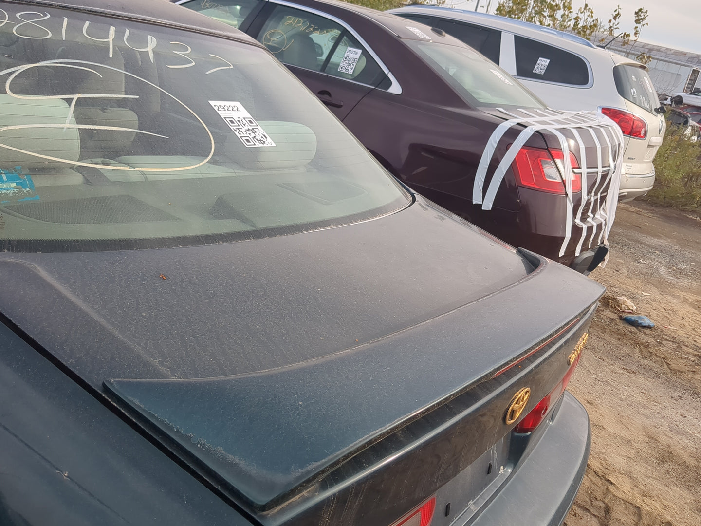 1997-1999 Toyota Camry Trunk/decklid/hatch/tailgate Oem - Oemusedautoparts1.com