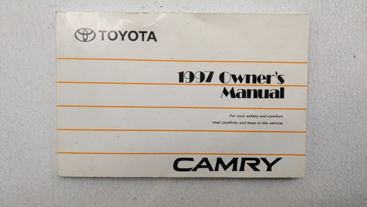 1997 Toyota Camry Owners Manual Book Guide OEM Used Auto Parts - Oemusedautoparts1.com