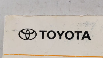 1997 Toyota Camry Owners Manual Book Guide OEM Used Auto Parts