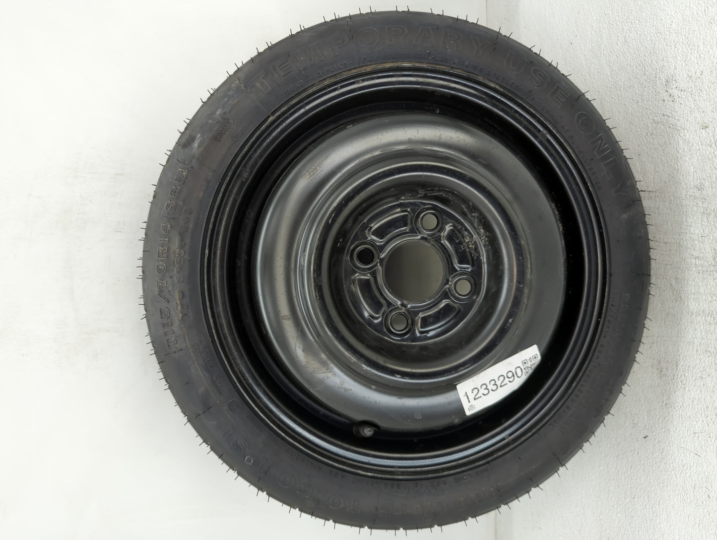1995-1997 Toyota Corolla Spare Donut Tire Wheel Rim Oem - Oemusedautoparts1.com