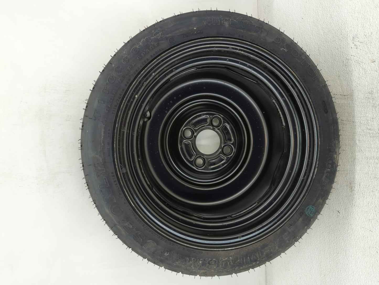 1995-1997 Toyota Corolla Spare Donut Tire Wheel Rim Oem - Oemusedautoparts1.com