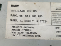 1998-1999 Bmw 323i Radio AM FM Cd Player Receiver Replacement P/N:380 233 Fits Fits 1998 1999 OEM Used Auto Parts - Oemuseda