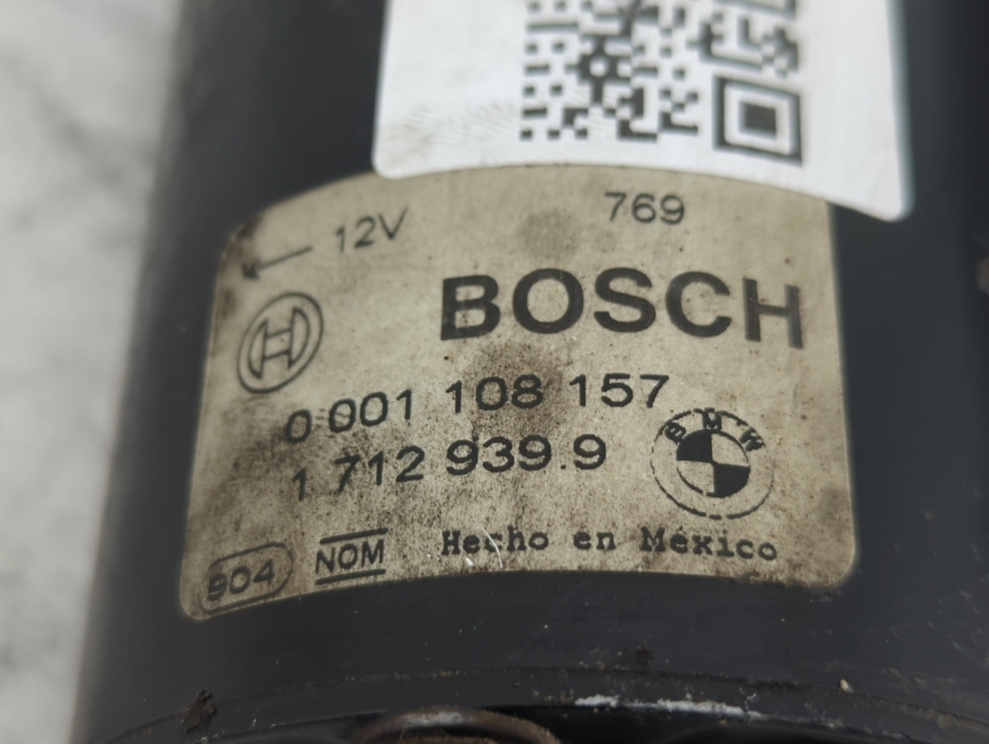 1996-2002 Bmw Z3 Car Starter Motor Solenoid OEM P/N:0 001 108 157 Fits Fits 1994 1995 1996 1997 1998 1999 2000 2001 2002 OEM