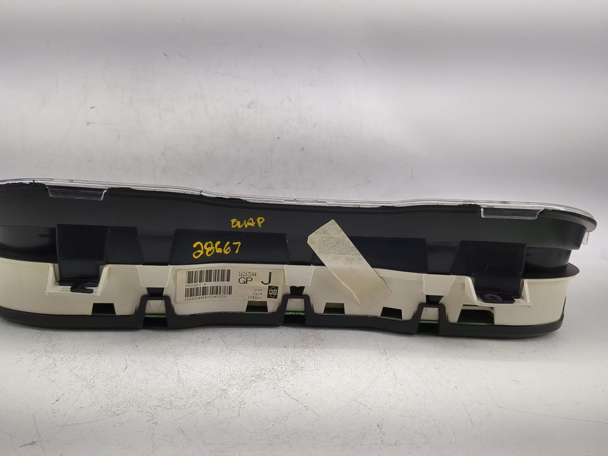 1997-1998 Buick Century Instrument Cluster Speedometer Gauges P/N:16263144 Miles:100K Fits Fits 1997 1998 OEM Used Auto Part