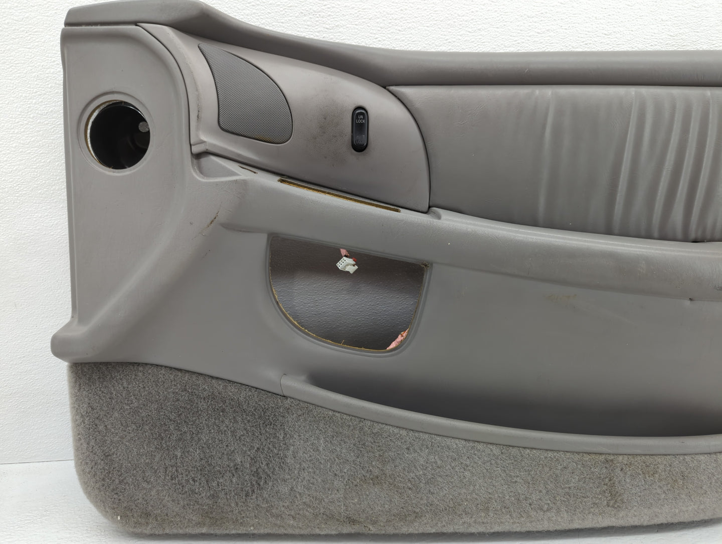 1998 Buick Park Avenue Rear Right Passenger Interior Door Panel Trim Grey - Oemusedautoparts1.com