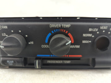 1997-1999 Buick Regal Climate Control Module Temperature AC/Heater Replacement Fits Fits 1997 1998 1999 OEM Used Auto Parts