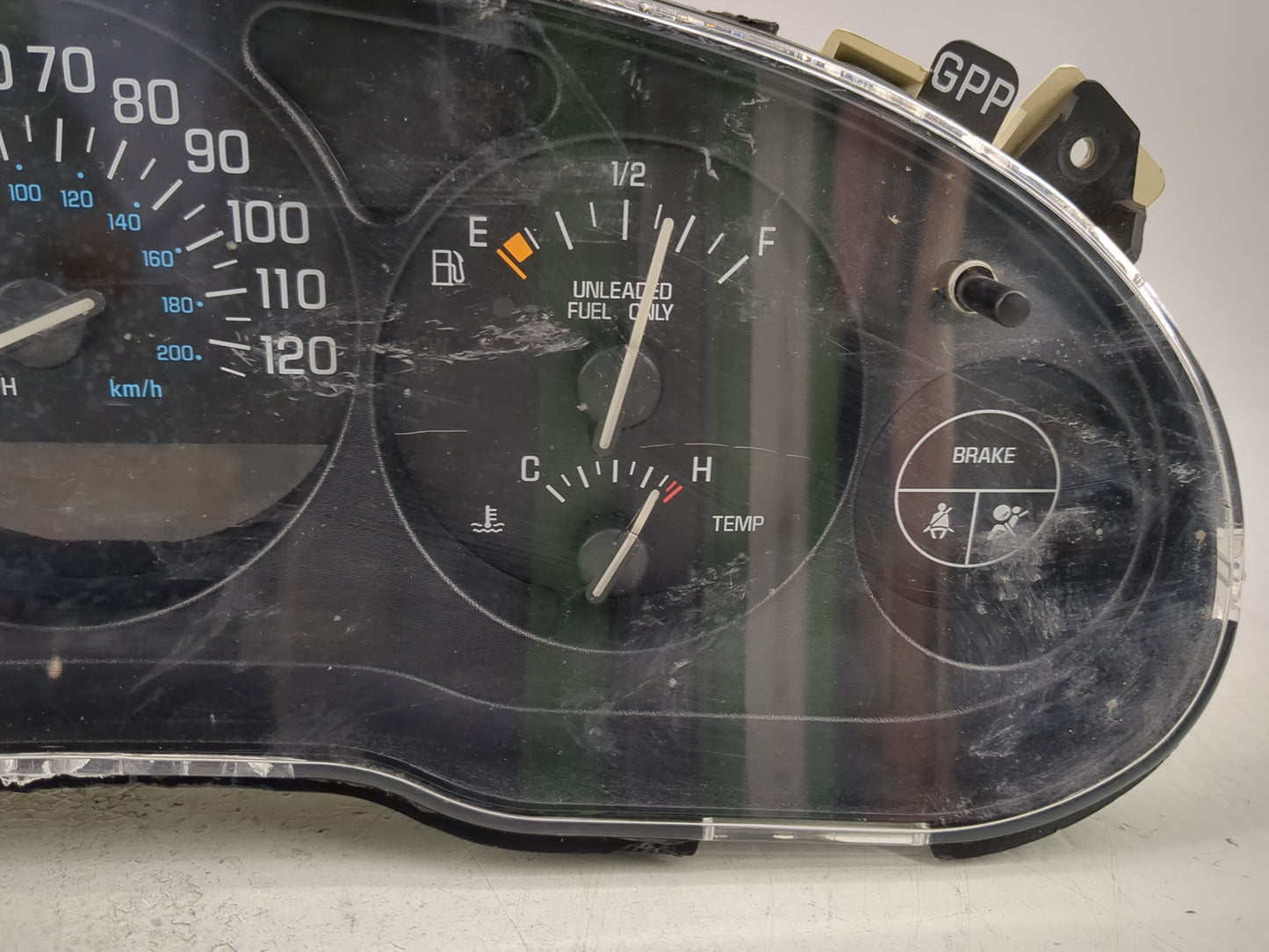 1997-1998 Buick Regal Instrument Cluster Speedometer Gauges Miles:100K Fits Fits 1997 1998 OEM Used Auto Parts - Oemusedauto