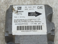 1998-1999 Cadillac Catera Safety Restraint Srs Airbag Control Module - Oemusedautoparts1.com