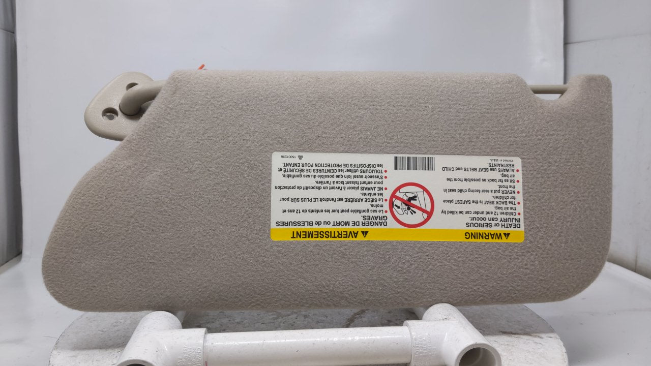 1998 Cadillac Seville Sun Visor Shade Replacement Passenger Right Mirror Fits OEM Used Auto Parts - Oemusedautoparts1.com