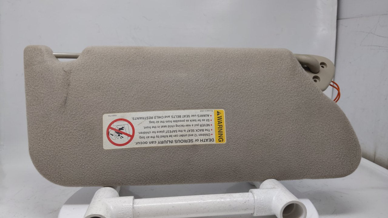 1998 Cadillac Seville Sun Visor Shade Replacement Driver Left Mirror Fits OEM Used Auto Parts - Oemusedautoparts1.com