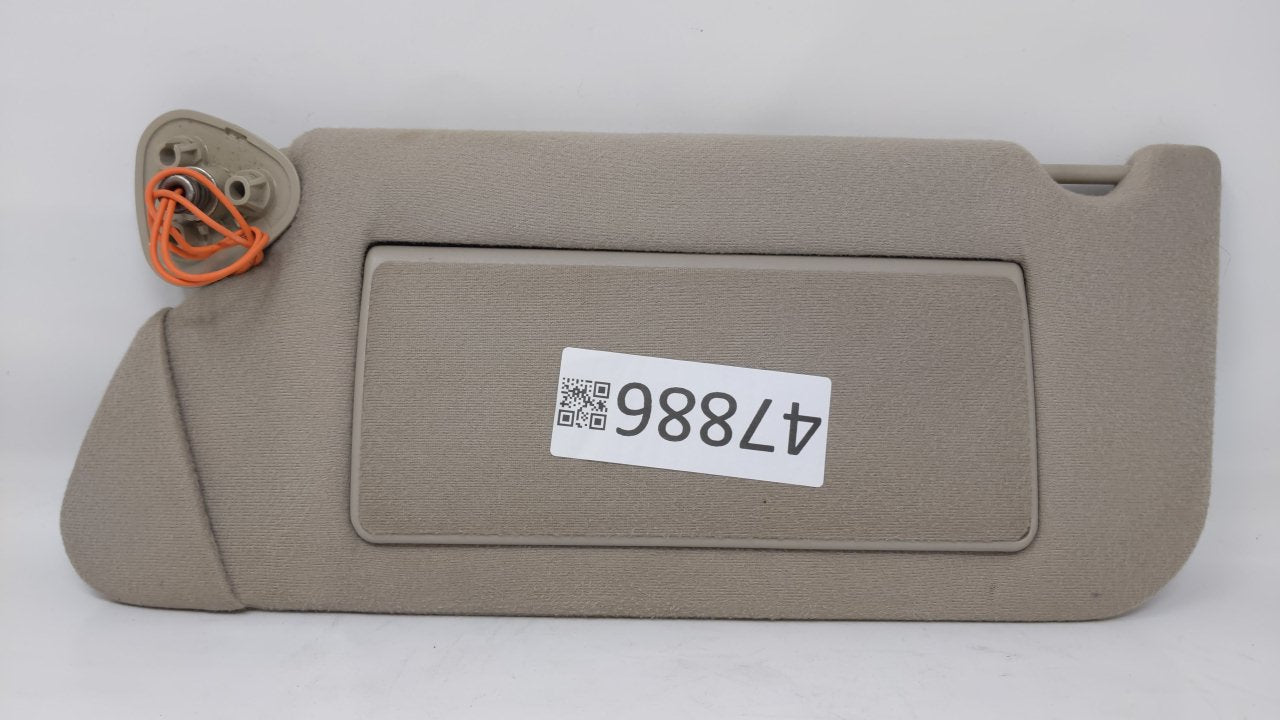 2000-2004 Cadillac Seville Driver Left Sun Visor Sunvisor Gray - Oemusedautoparts1.com