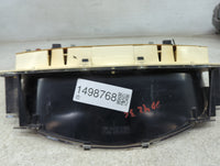 1998 Chevrolet Astrovan Instrument Cluster Speedometer Gauges P/N:16193817 16235280, 16193280 Miles: Fits OEM Used Auto Part