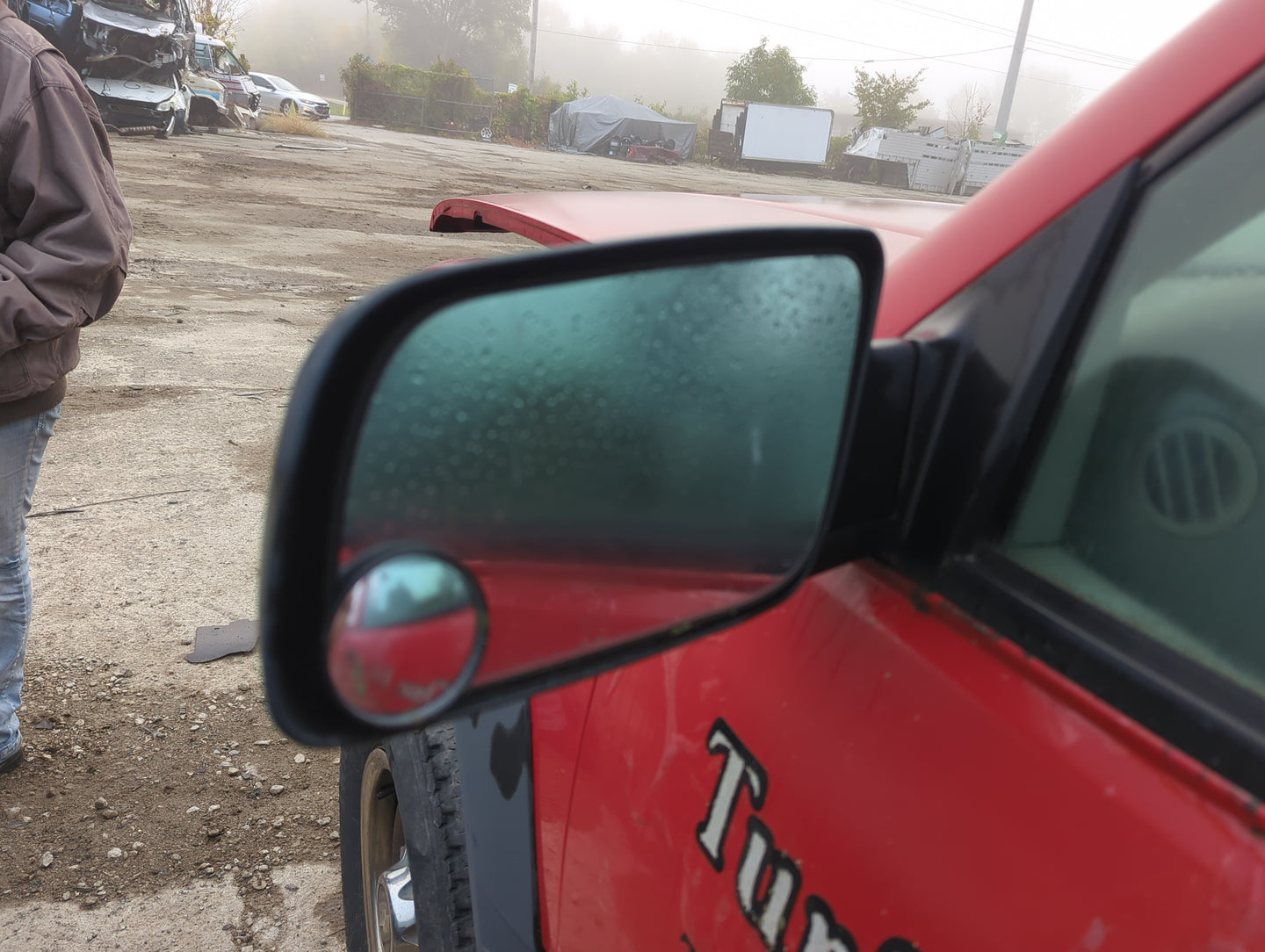 1998 Chevrolet K3500 Driver Side View Mirror - Left Door Mirror OEM Used - Oemusedautoparts1.com
