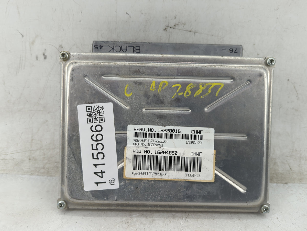 1997-1999 Chevrolet Malibu PCM Engine Control Computer ECU ECM PCU OEM P/N:16228016 Fits 1996 1997 1998 1999 2000 OEM Used A