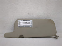 1998 Chevrolet Prizm Sun Visor Shade Replacement Passenger Right Mirror Fits OEM Used Auto Parts - Oemusedautoparts1.com