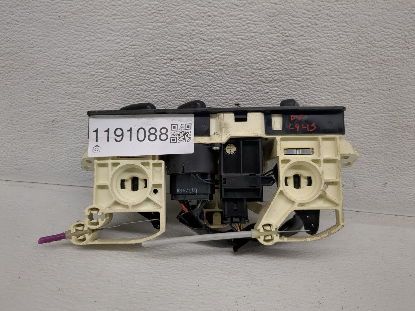 1998-2000 Chevrolet Prizm Climate Control Module Temperature AC/Heater Replacement Fits Fits 1998 1999 2000 OEM Used Auto Pa