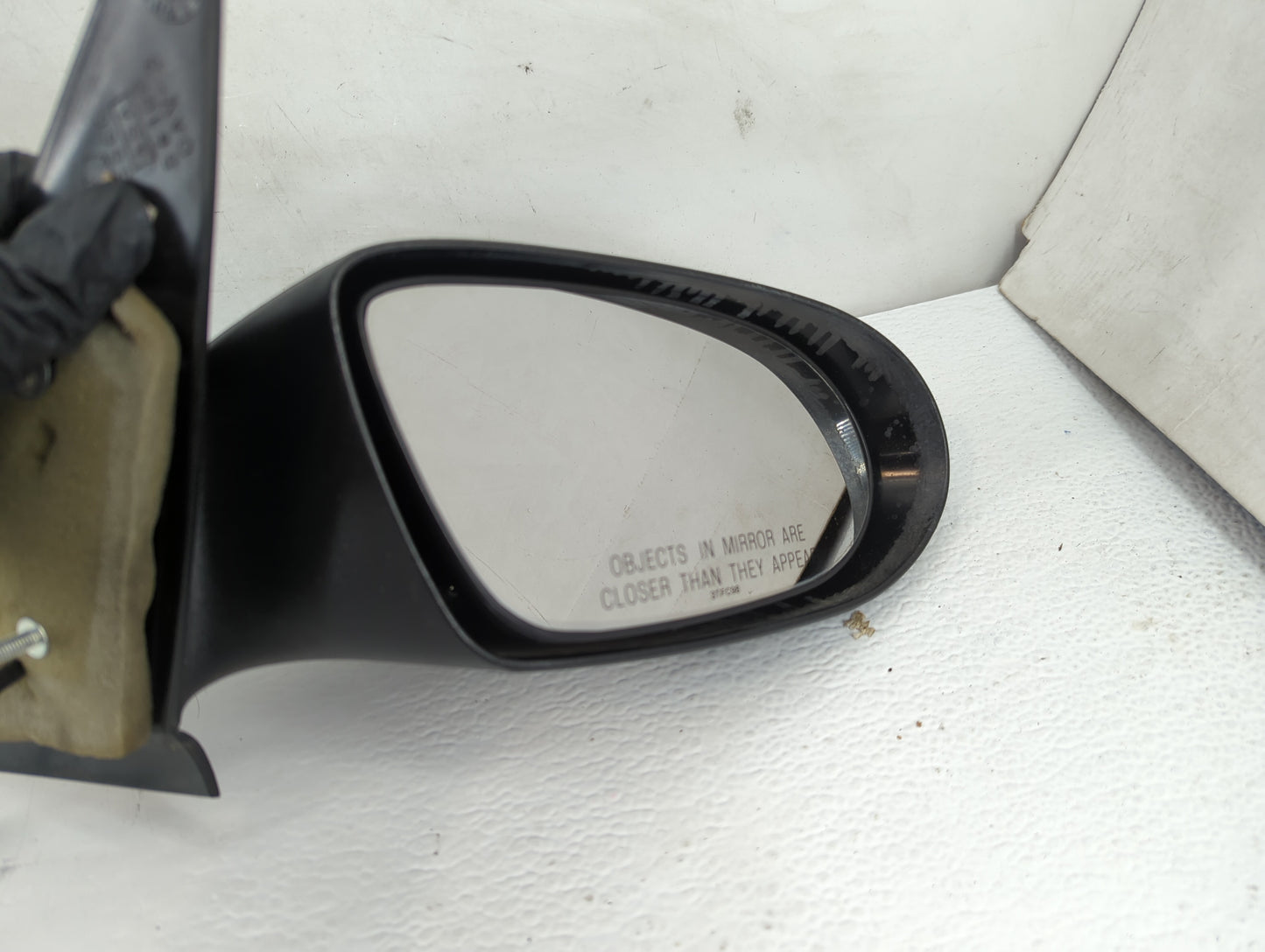 Chrysler Neon Passenger Right Side View Manual Door Mirror Black - Oemusedautoparts1.com
