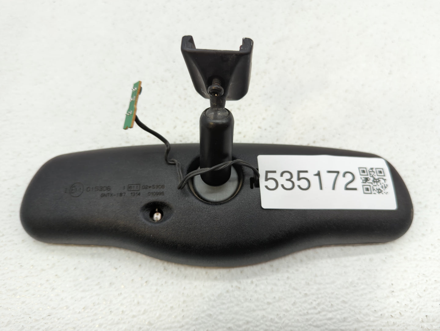 1998 Dodge Caravan Interior Rear View Mirror Replacement OEM P/N:E11015306 Fits OEM Used Auto Parts - Oemusedautoparts1.com
