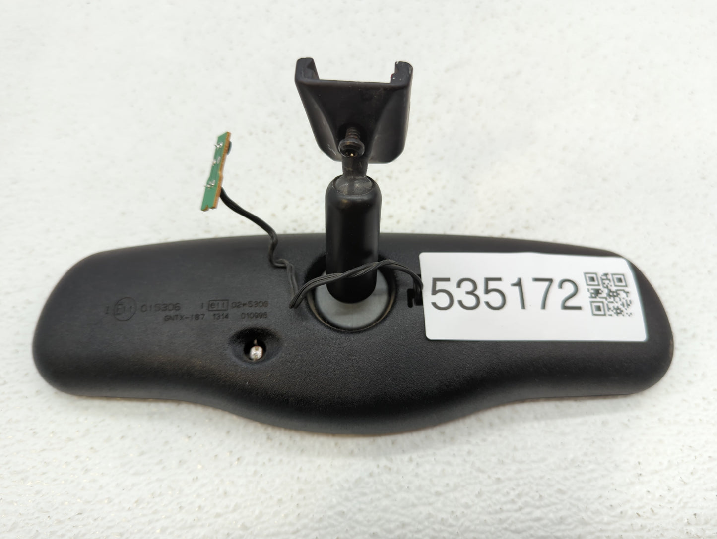 1998 Dodge Caravan Interior Rear View Mirror Replacement OEM P/N:E11015306 Fits OEM Used Auto Parts - Oemusedautoparts1.com