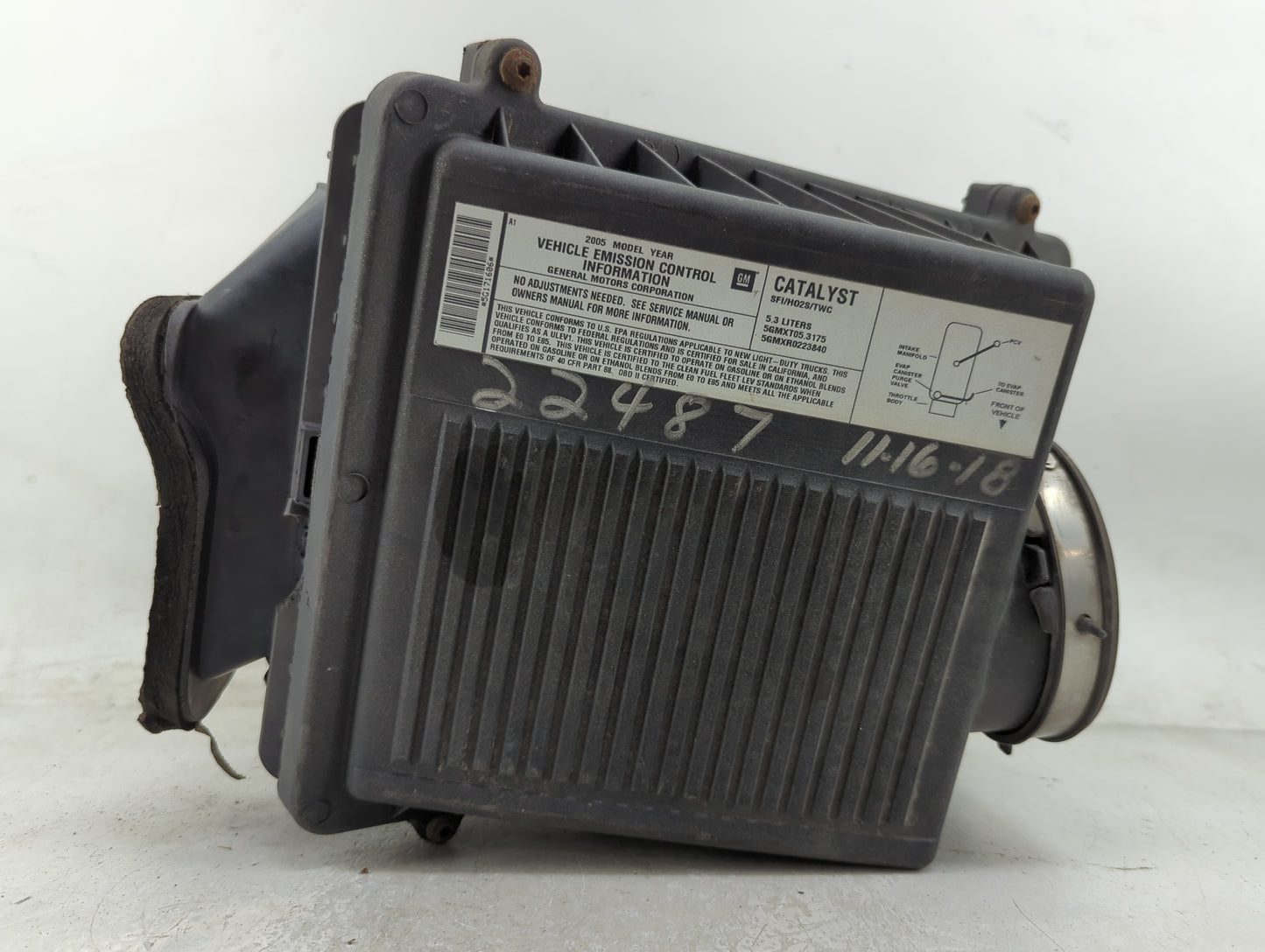 1998 Dodge Dakota Air Cleaner Intake-duct Hose Tube - Oemusedautoparts1.com
