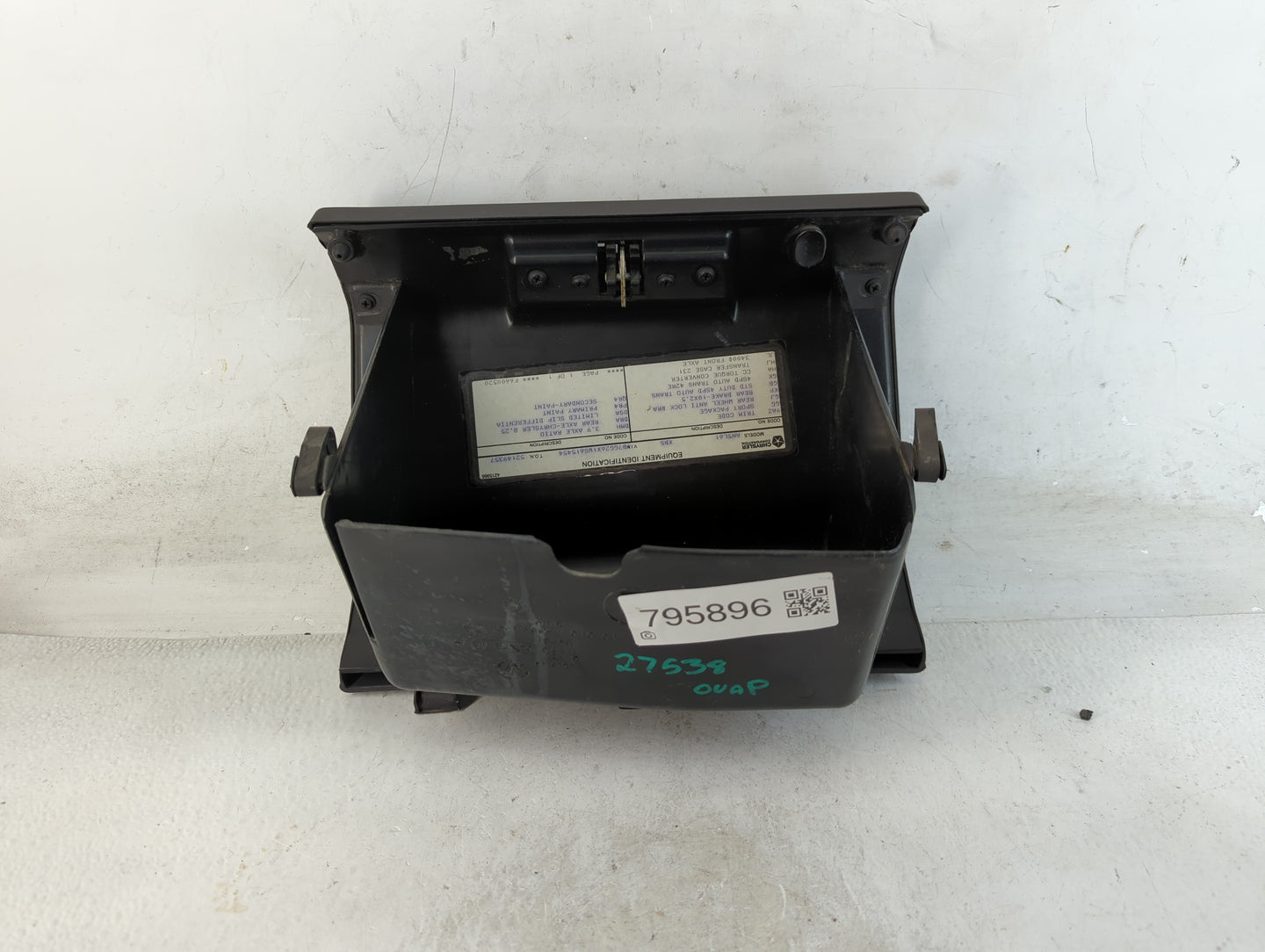 1998 Dodge Dakota Passenger Glove Box Door Storage Compartment - Oemusedautoparts1.com