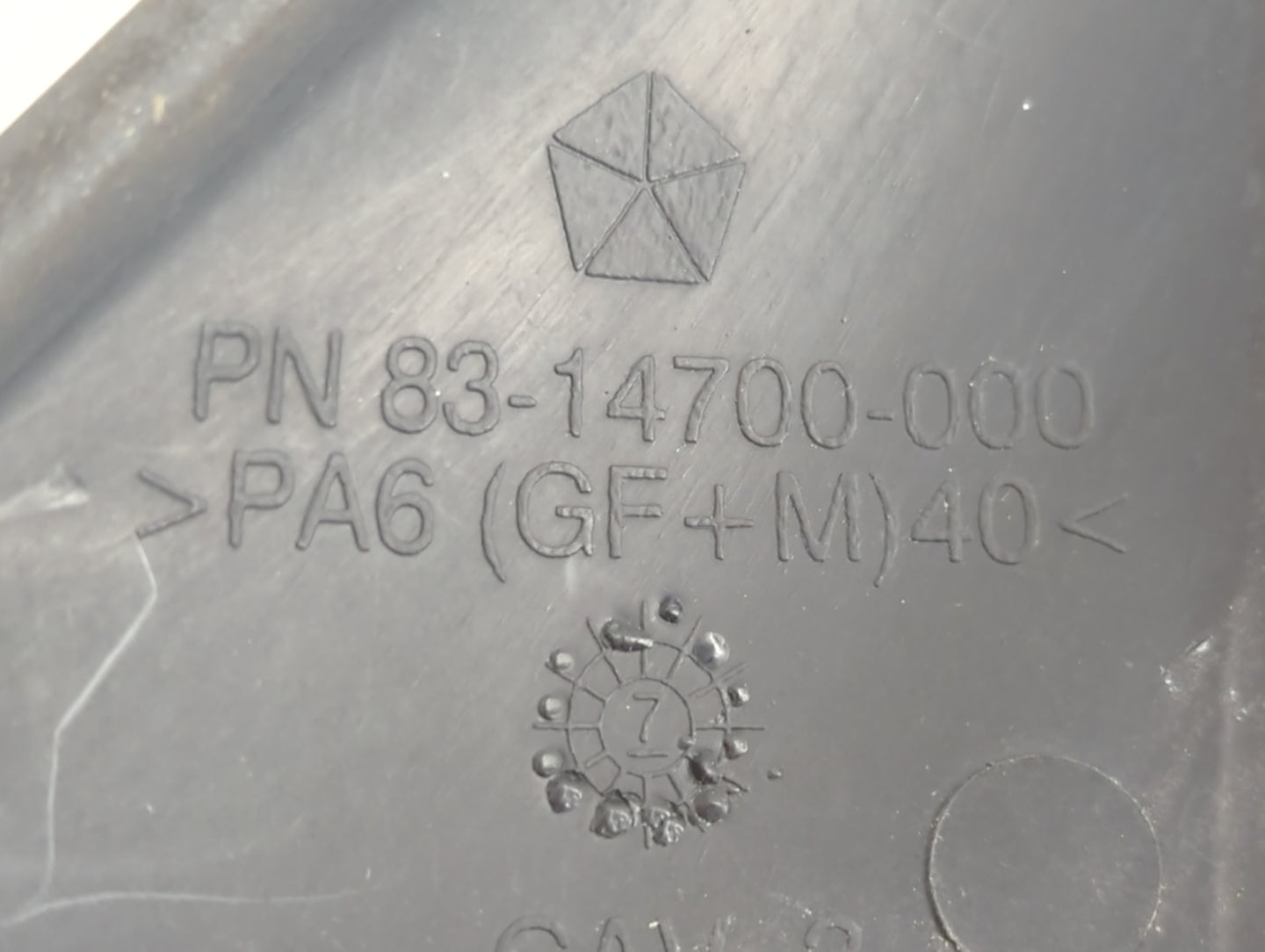 1998-2001 Dodge Ram 1500 Side Mirror Replacement Passenger Right View Door Mirror P/N:83-14700-000 Fits OEM Used Auto Parts 