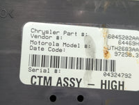 1998-1999 Dodge Ram 1500 Body Control Module Bcm Inner Cabin Fuse Box - Oemusedautoparts1.com