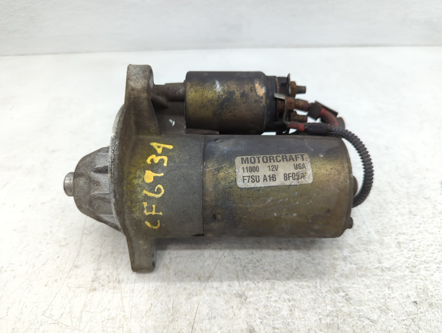 1997-2001 Ford E-250 Car Starter Motor Solenoid OEM P/N:F7SU 11000 AB Fits Fits 1997 1998 1999 2000 2001 2002 2003 2004 OEM 